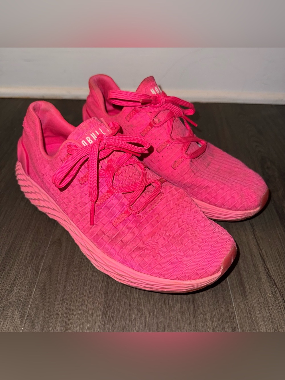 NOBULL Women's Hot Pink Training Sneakers